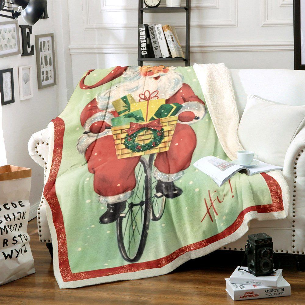 Santa Claus Sherpa Fleece