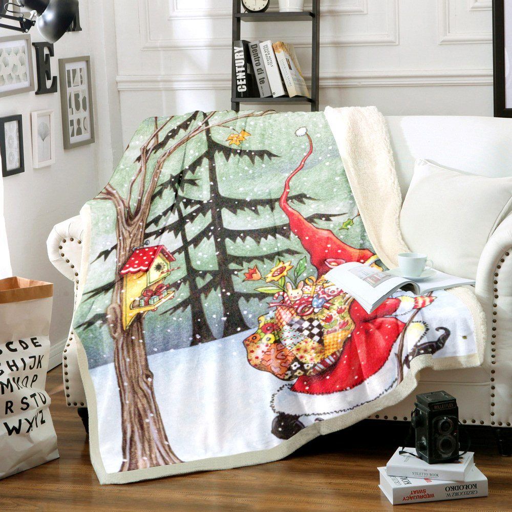 Santa Claus Sherpa Fleece