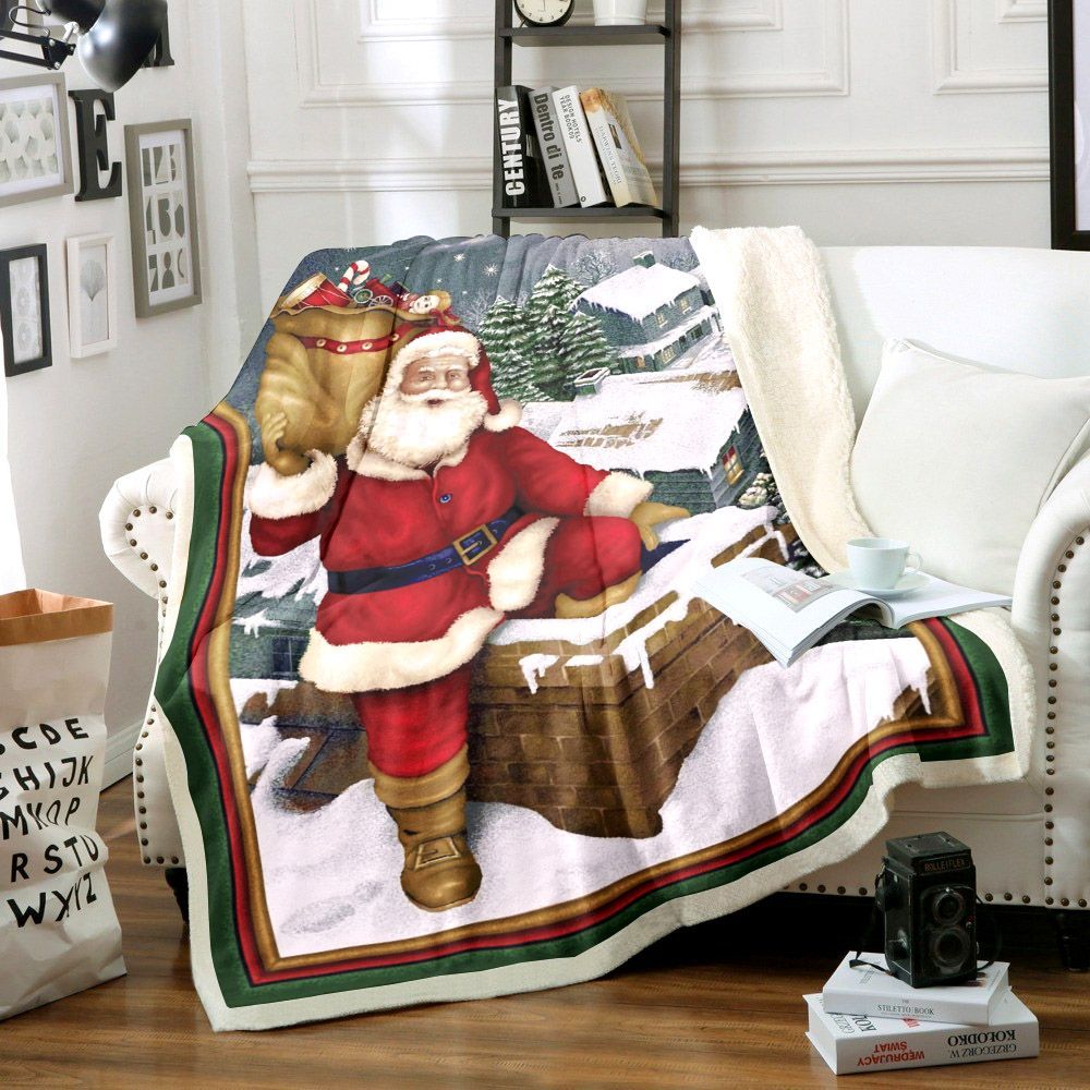 Santa Claus Sherpa Fleece