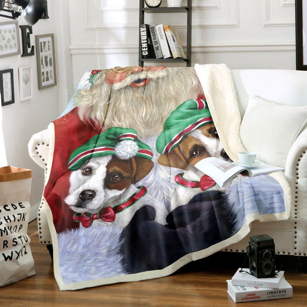 Santa Claus Sherpa Fleece Blanket