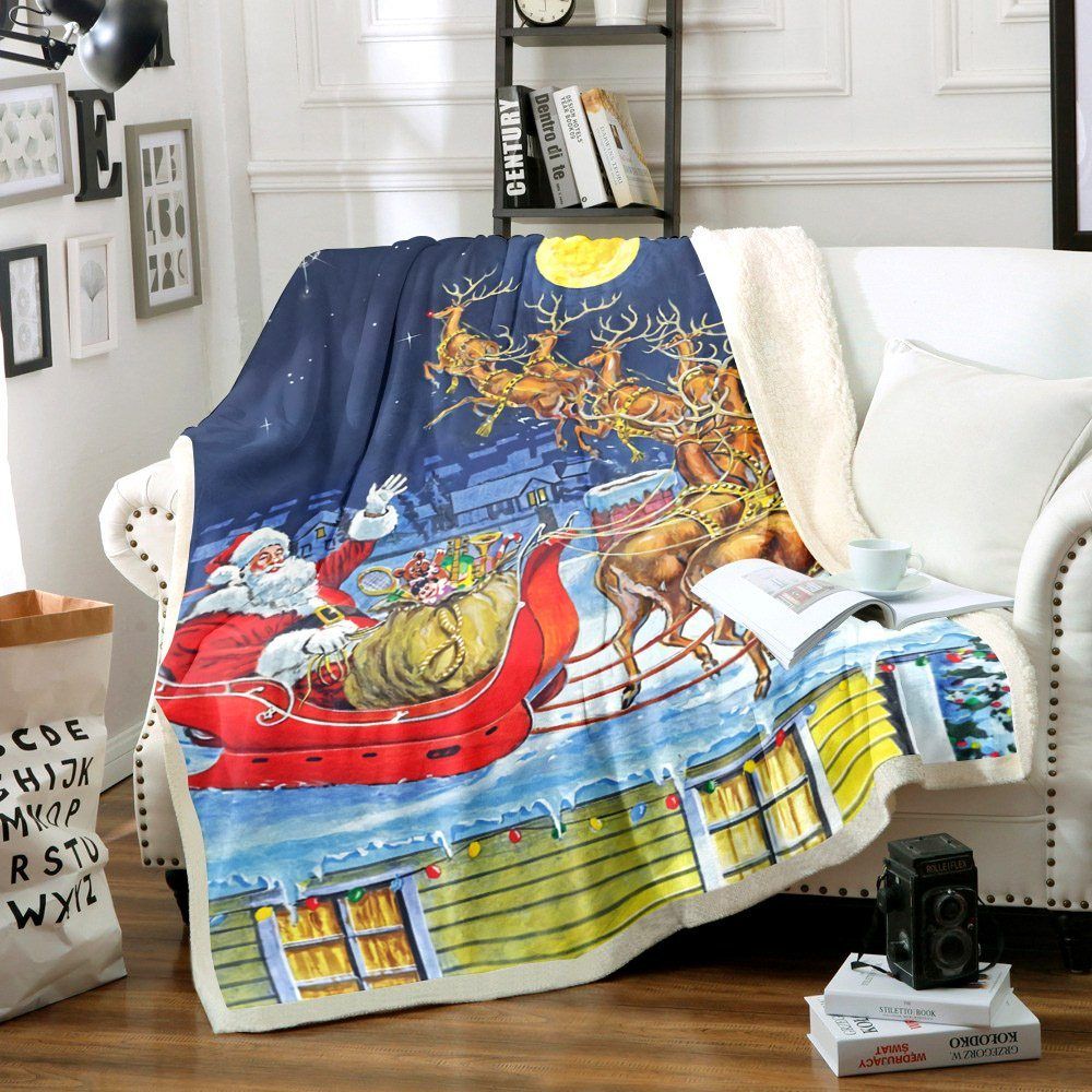 Santa Claus Sherpa Fleece