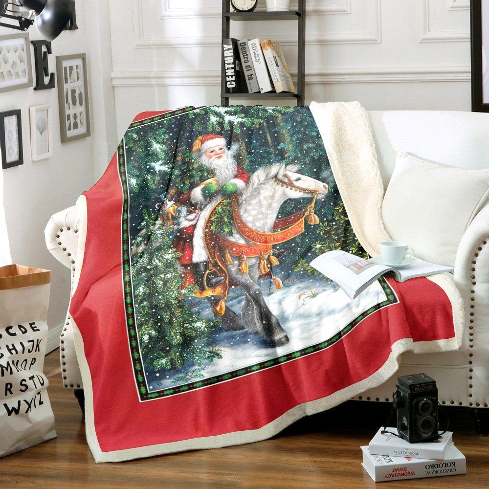 Santa Claus Sherpa Fleece