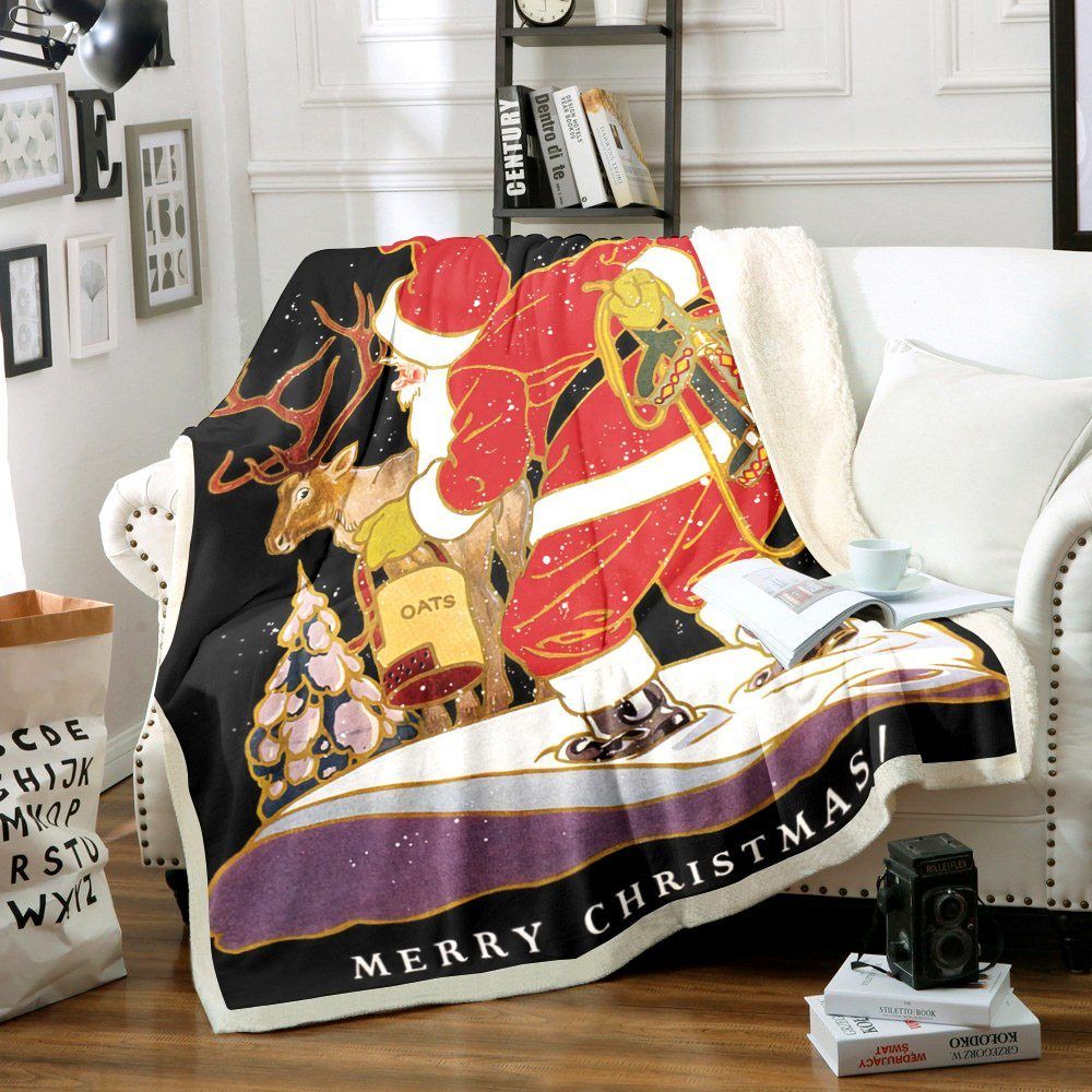 Santa Claus Sherpa Fleece