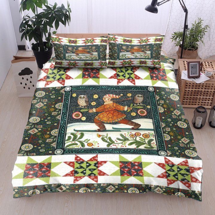 Santa Claus VIntage Bedding Set