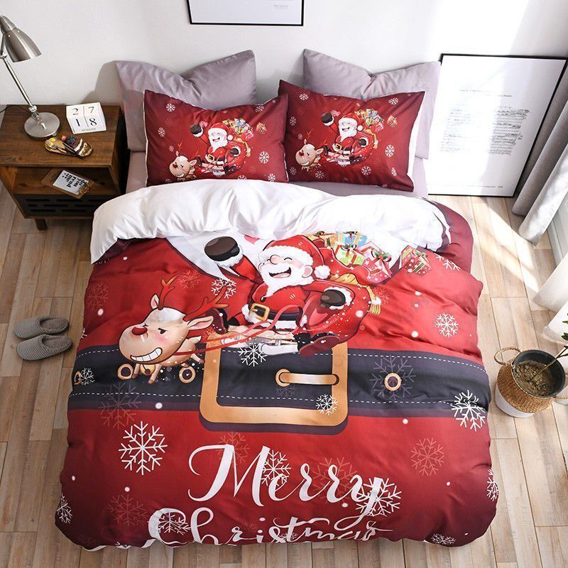 Santa Merry Bedding Set