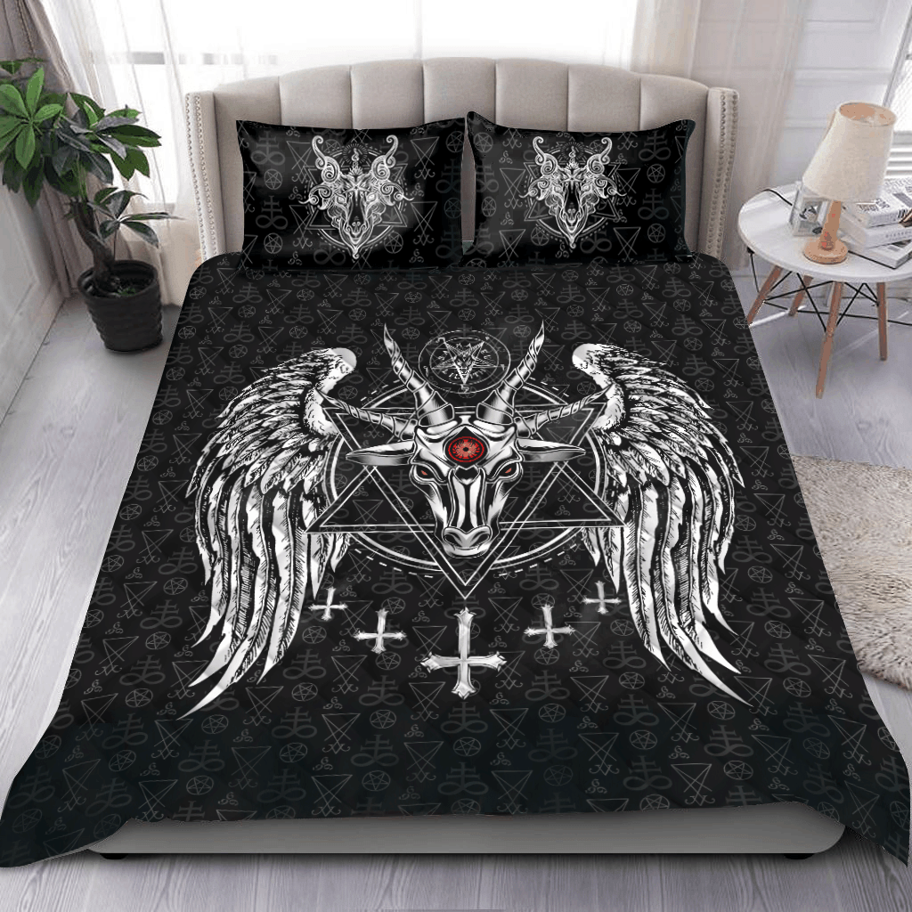 Satanic Symbol Bedding Set