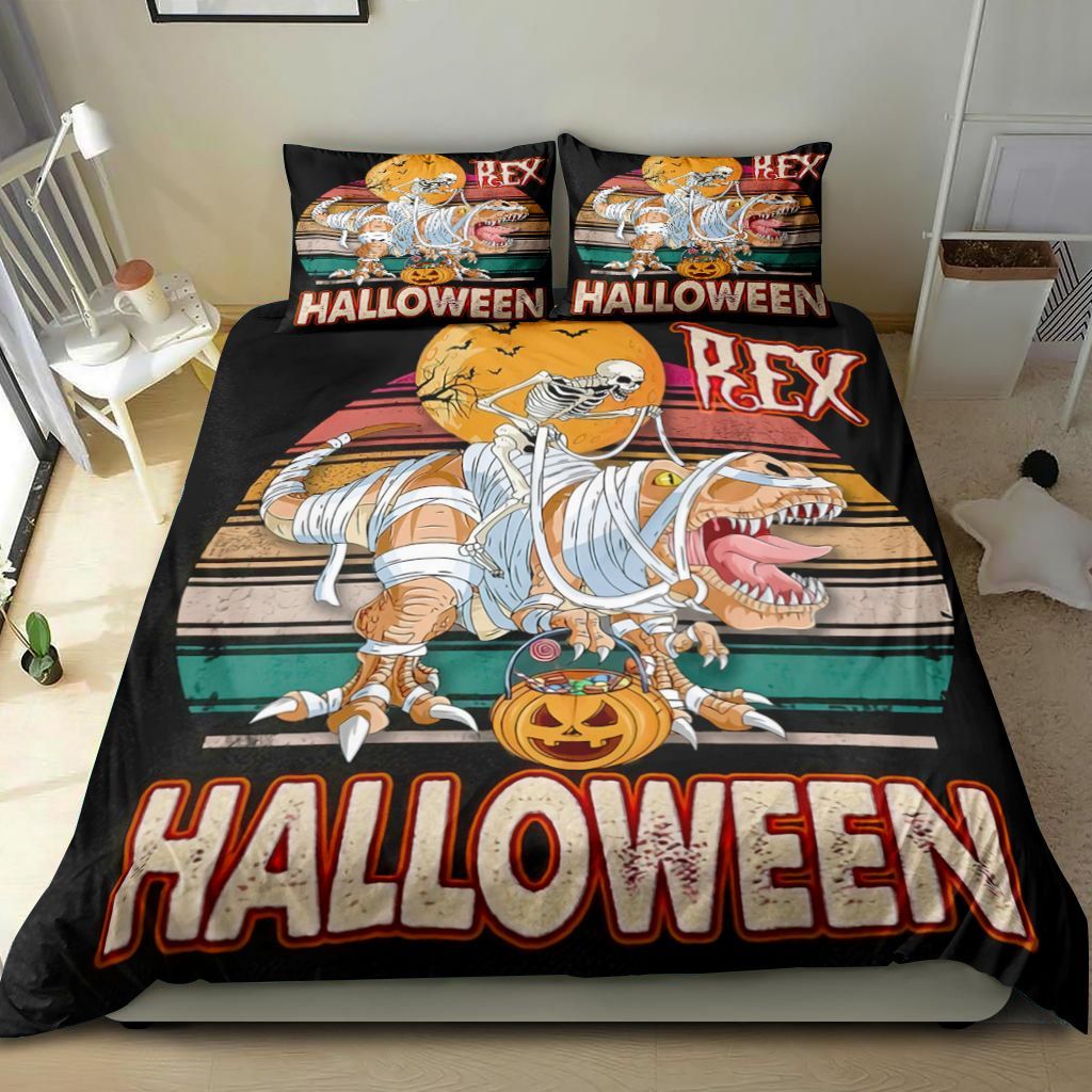 Saurus Rex Halloween Bedding Set
