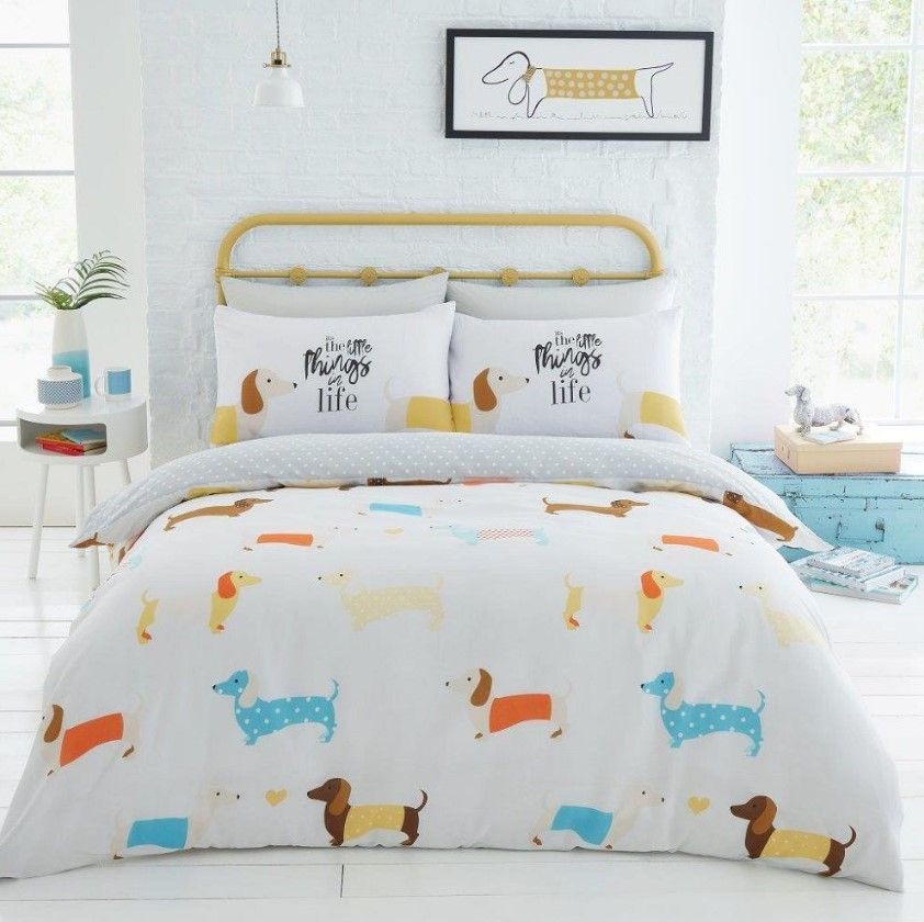 Sausage Dog Bedding Set