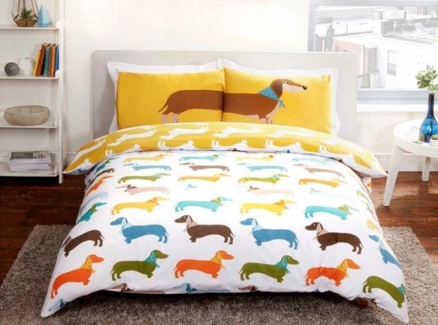 Sausage Dog Bedding Set