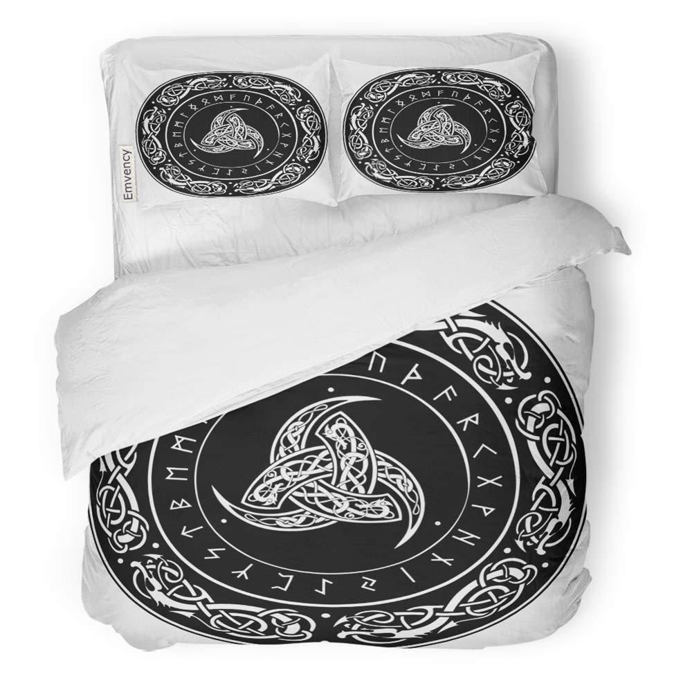 Scandinavic And Runes Norse Bedding Set