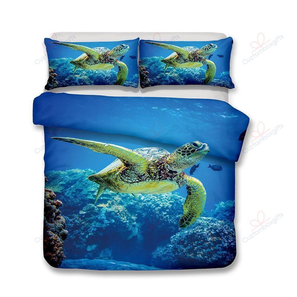 Scenery Sea Turtle Bedding Set