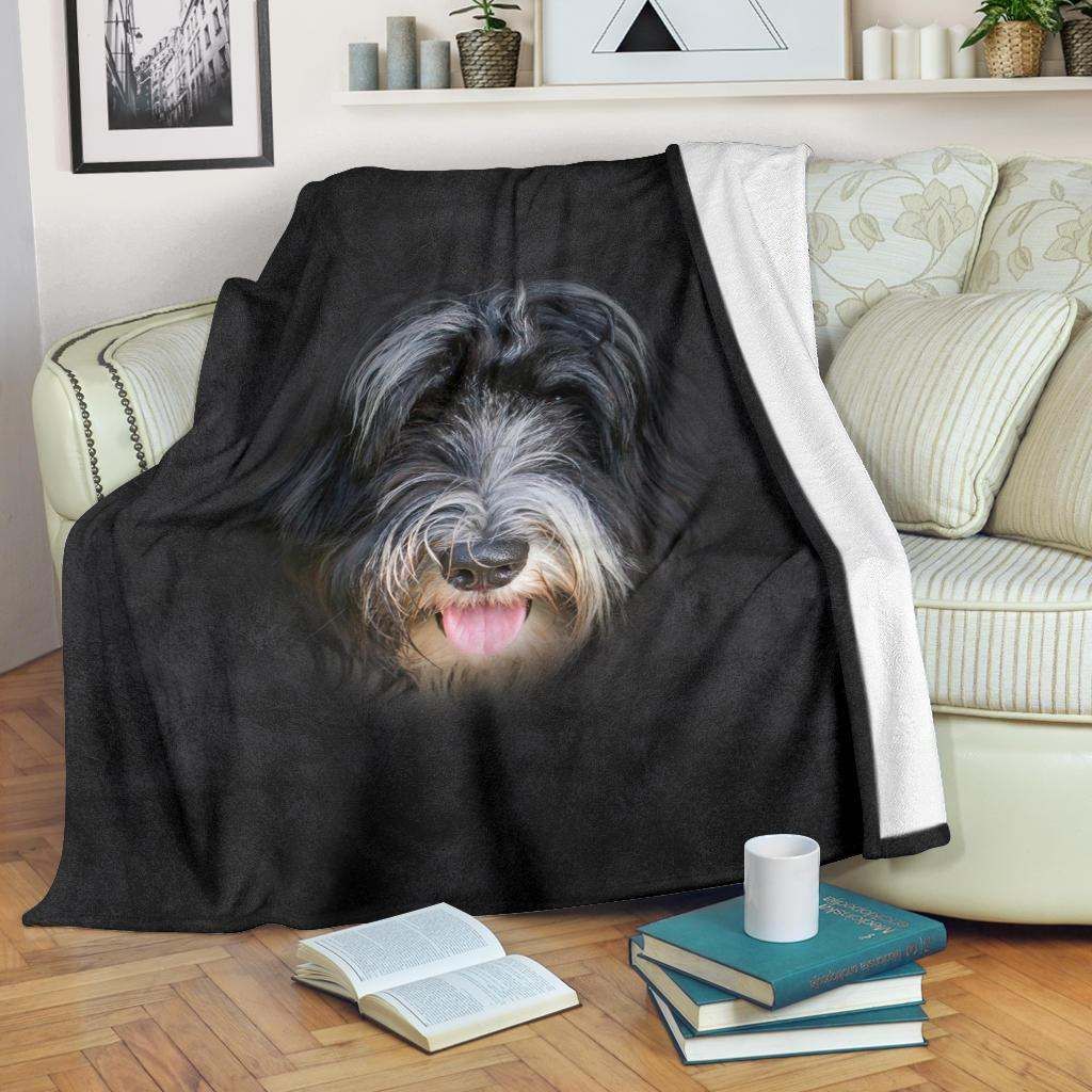 Schapendoes Face Hair Blanket