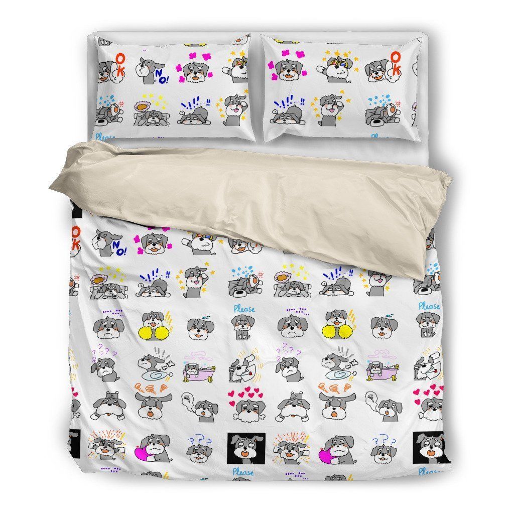 Schnauzer Bedding Set