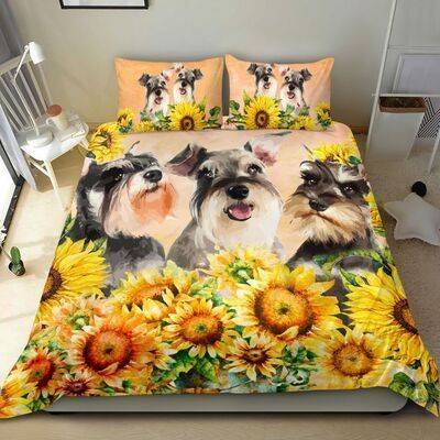 SCHNAUZER BEIGE Bedding Set