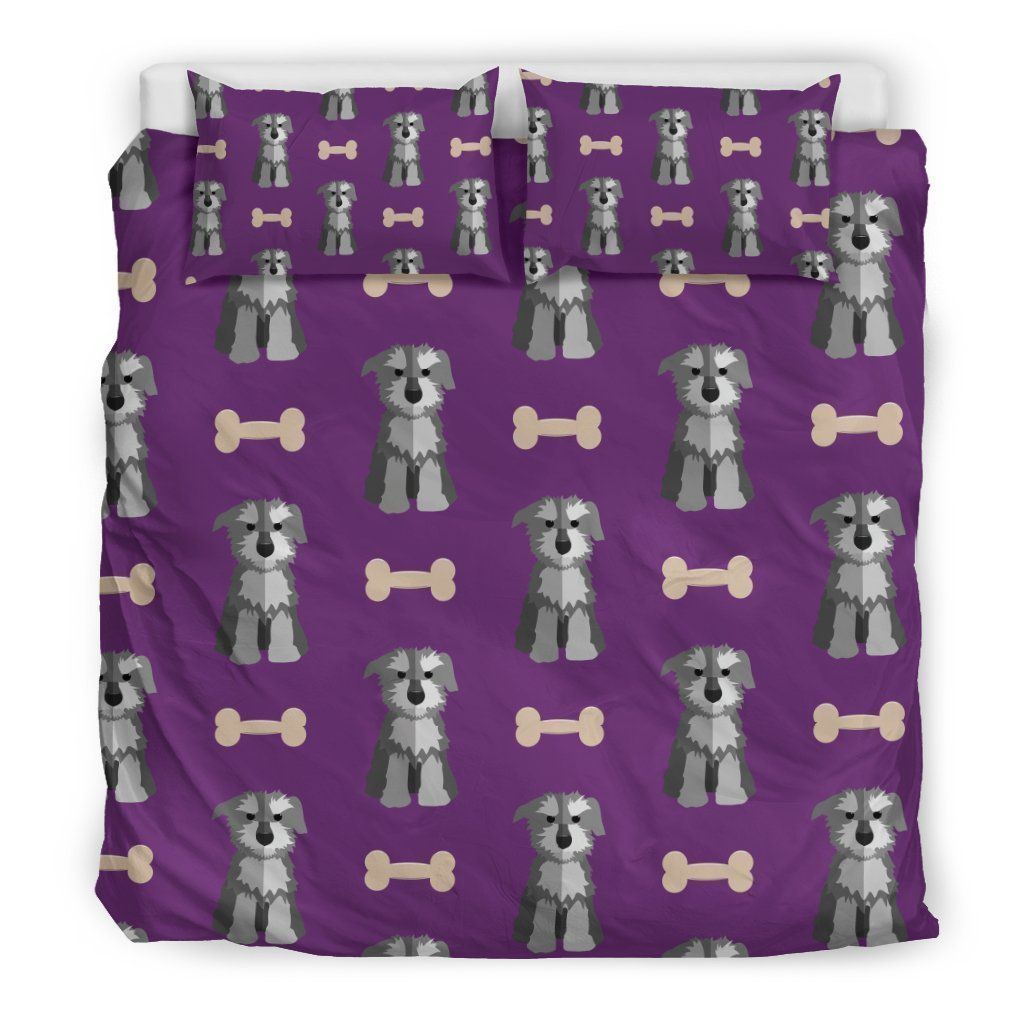 Schnauzer Dog Puppy Bedding Set