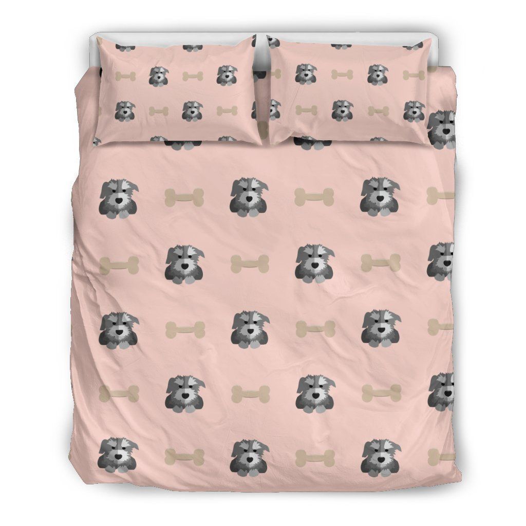 Schnauzer Dog Puppy Bedding Set