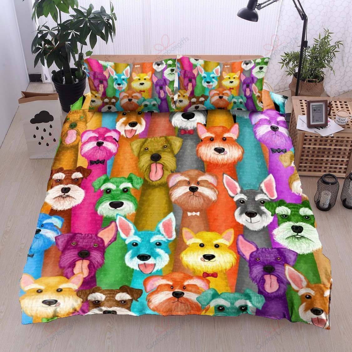 Schnauzer Bedding Set