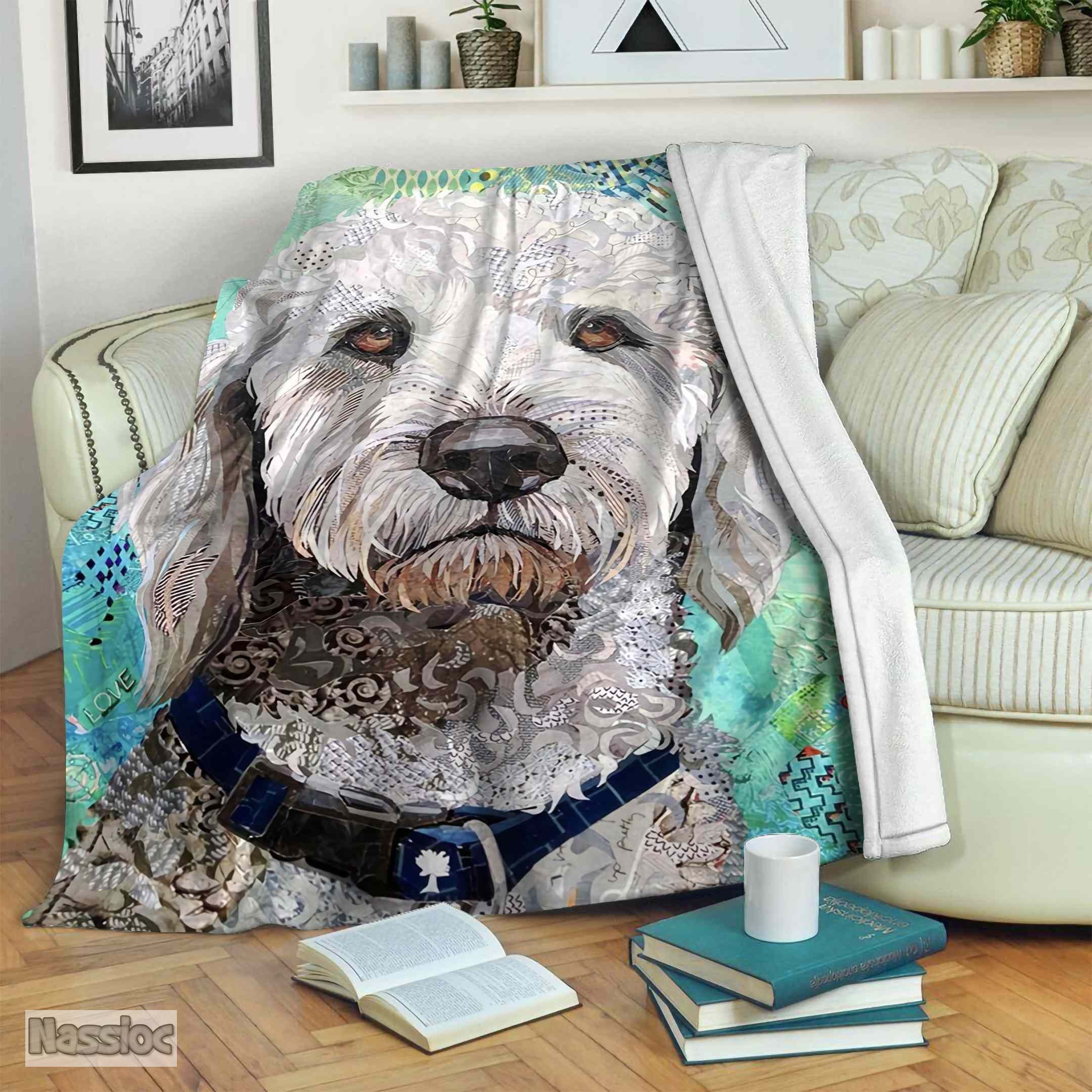 Schnoodle Fleece Blanket