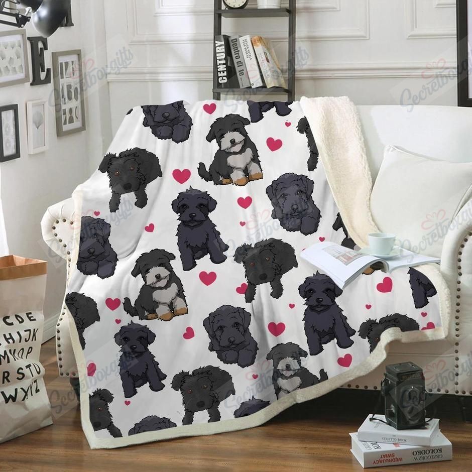 Schnoodle Fleece Blanket
