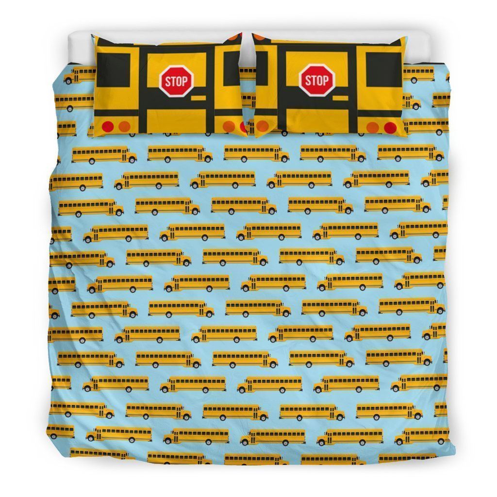 School Bus Bedding Set