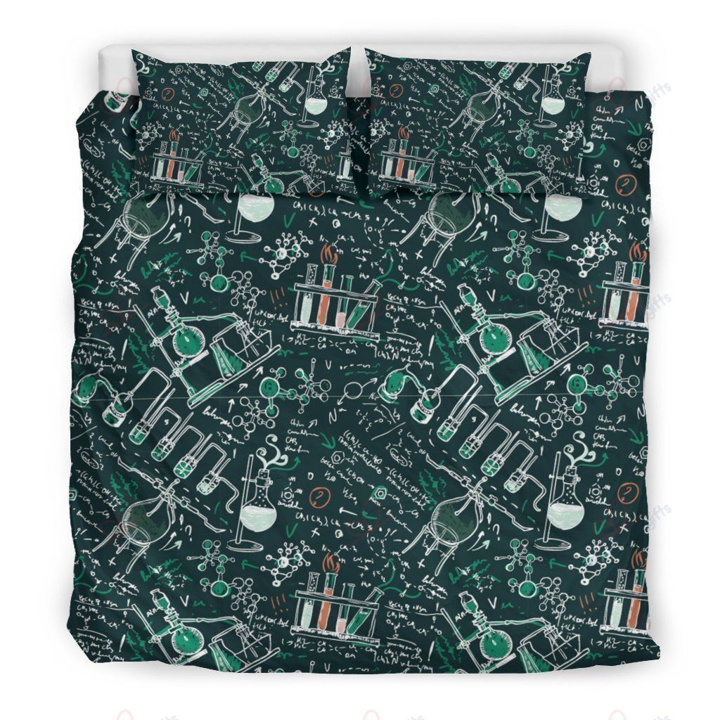 Science Chemistry Pattern Bedding Set