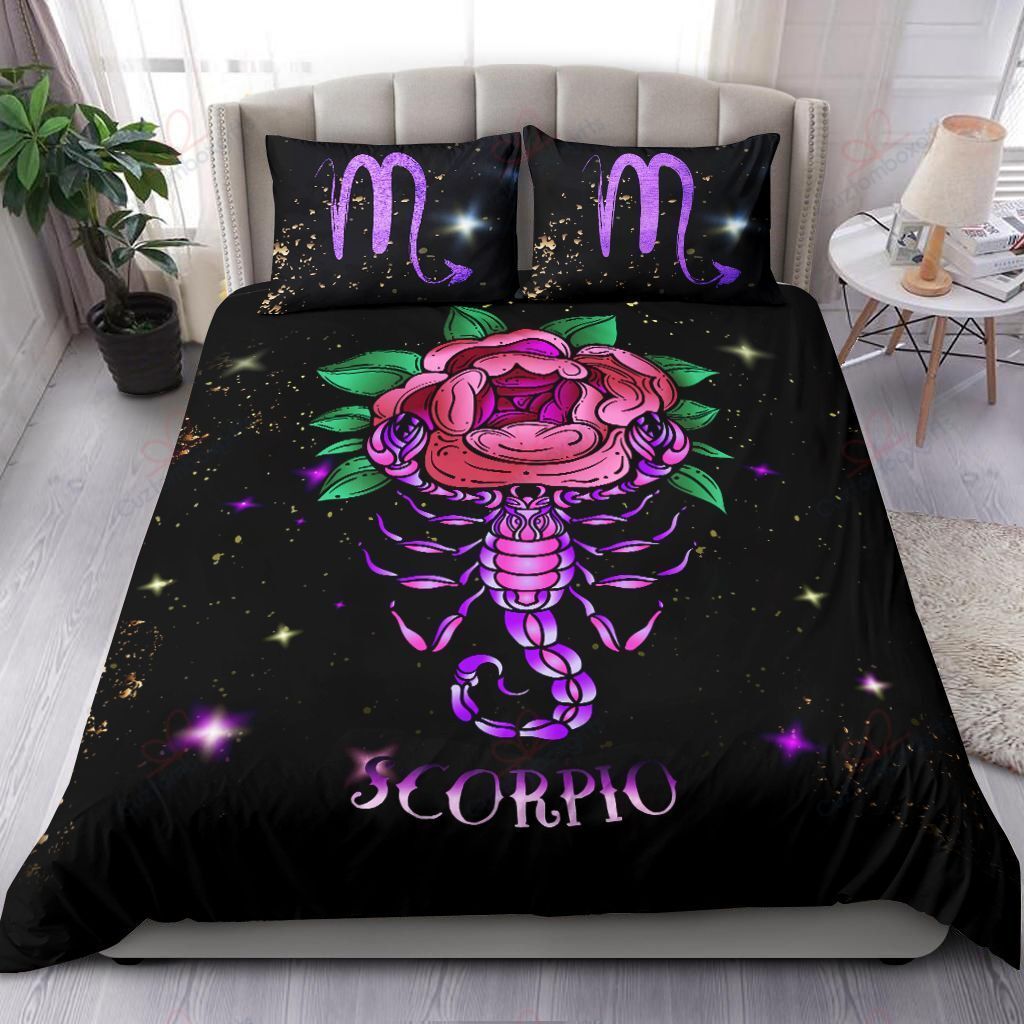 Scorpio Zodiac Mystery Bedding Set