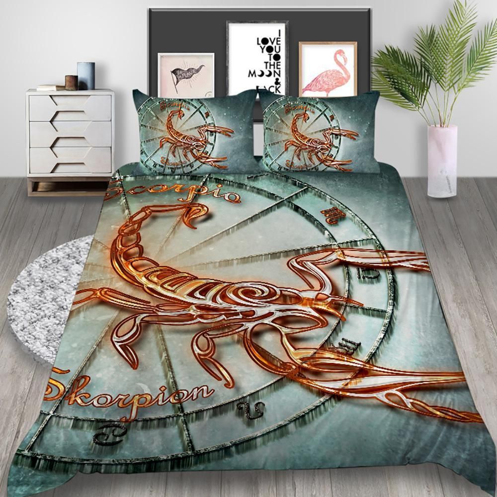 Scorpion Mysterious 3D Bedding Set