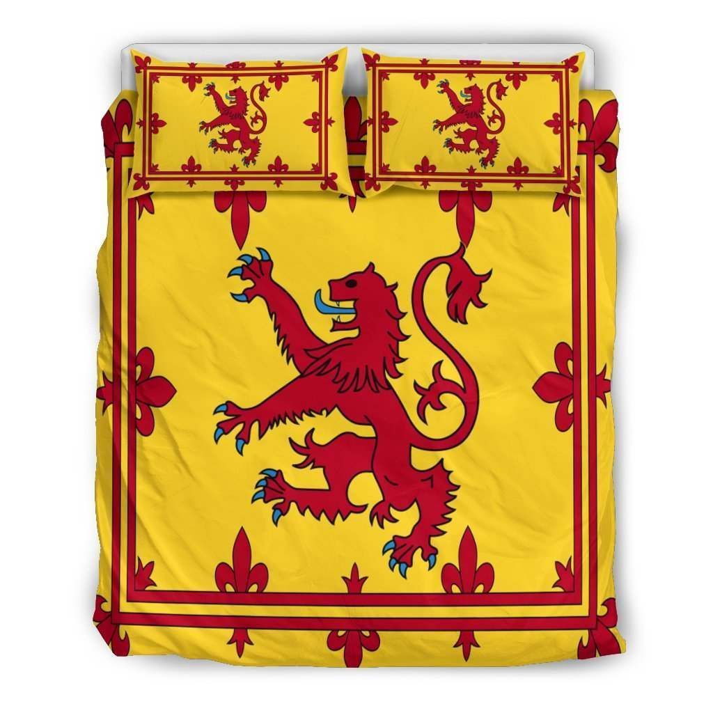 Scotland Lion Red Yellow Bedding Set