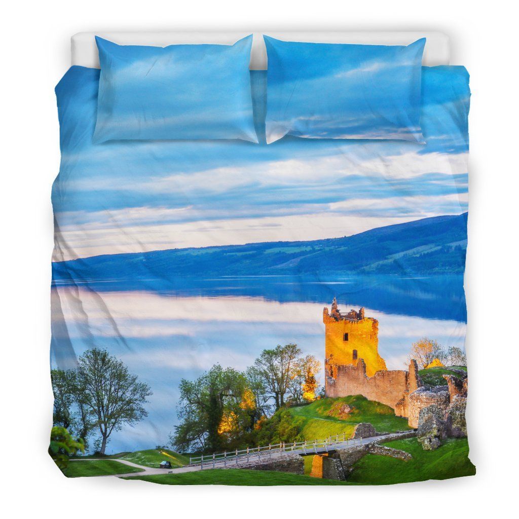 Scotland Loch Ness With Urquhart Castle Bedding Set
