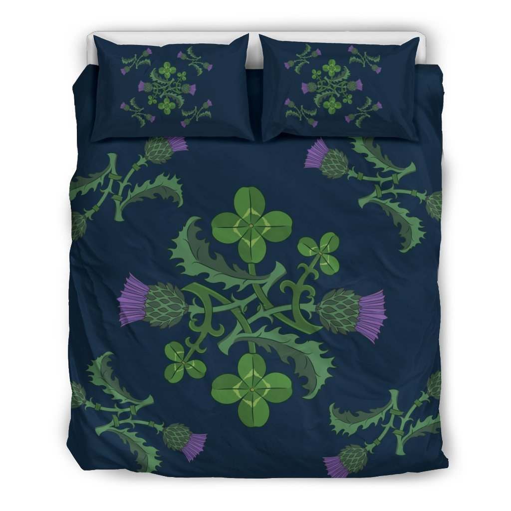 Scotland Thistle Flowers Bedding Set