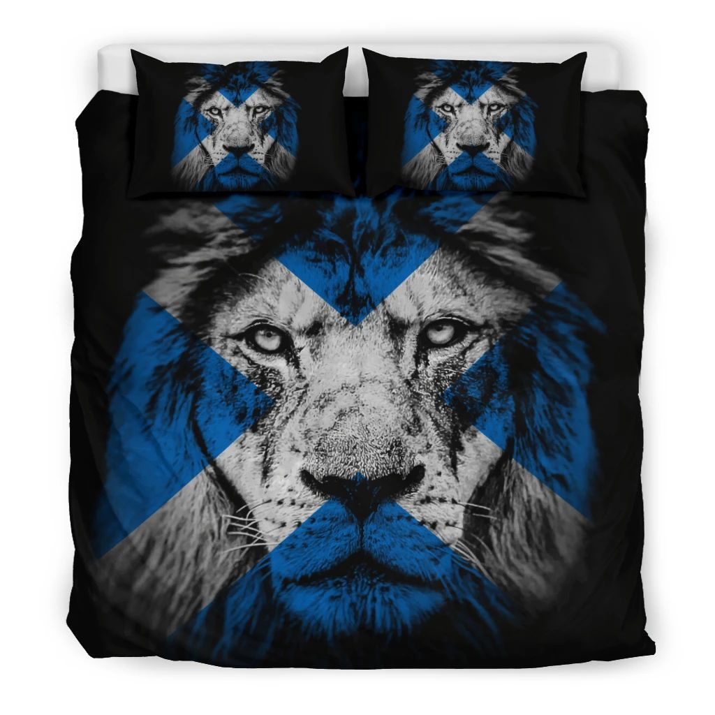 Scottish Lion Warrior Bedding Set