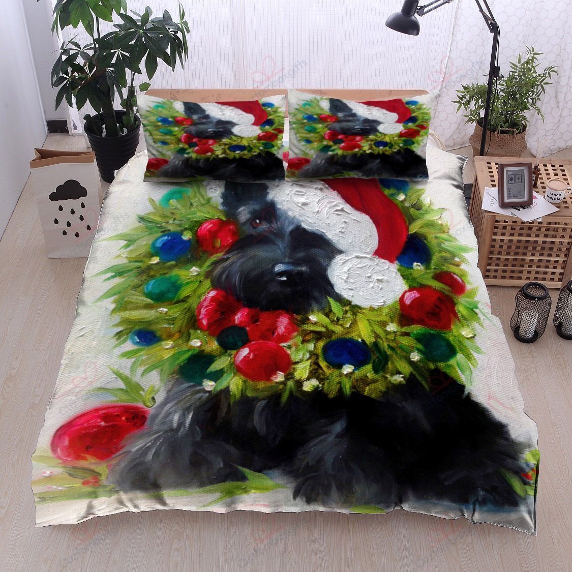 Scottish Terrier Dog Bedding Set