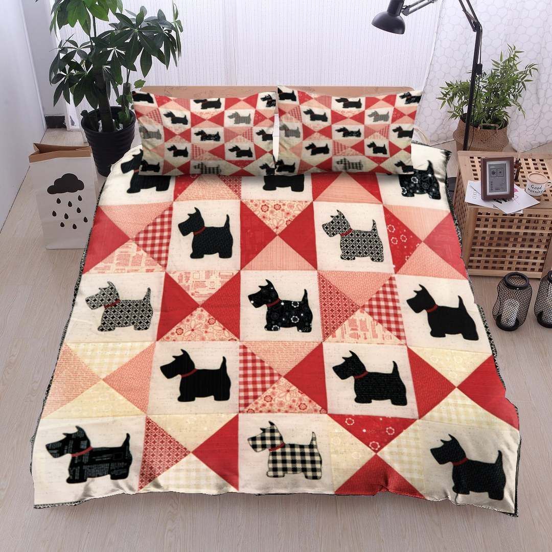 Scottish Terrier Bedding Set