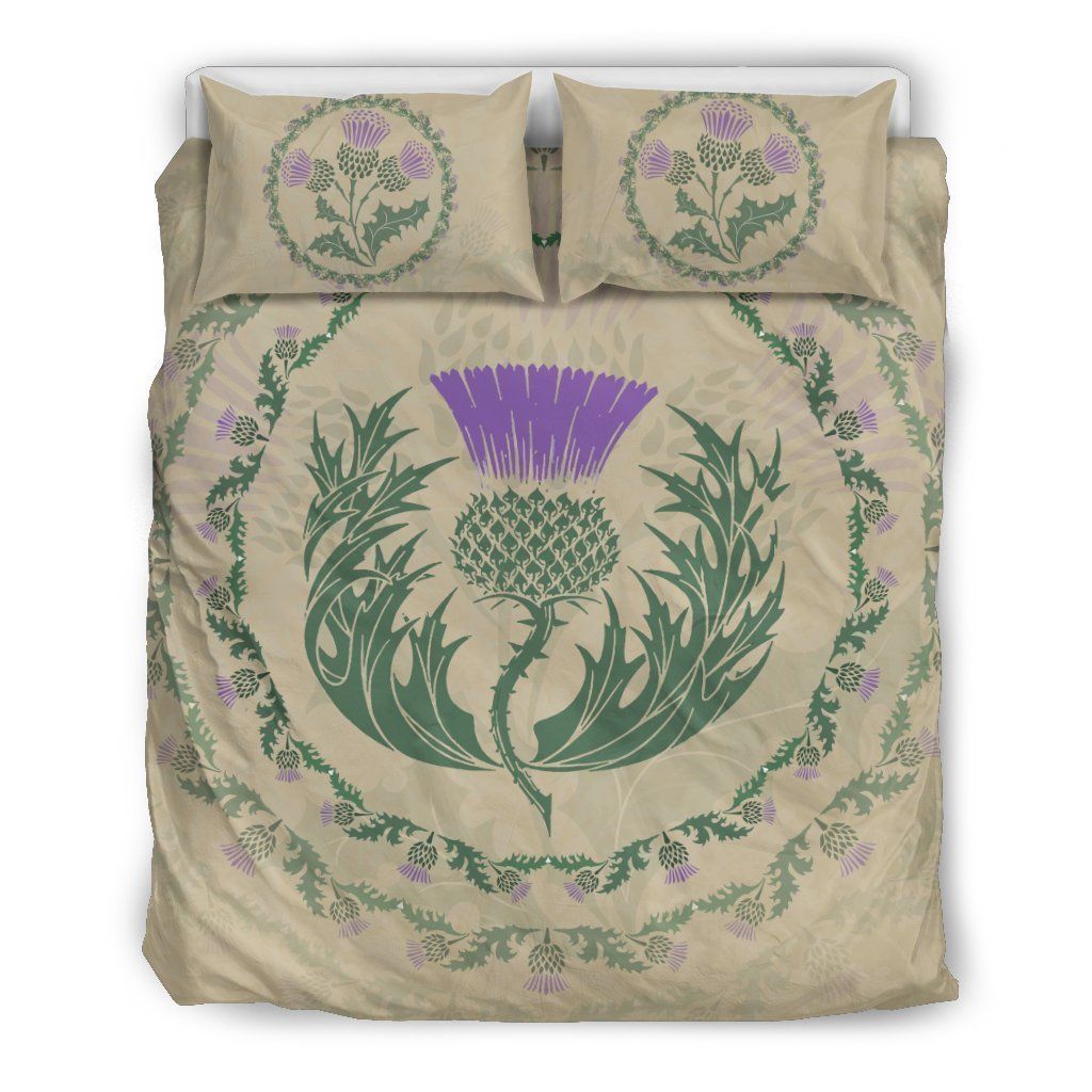 Scottish Thistle Pattern Bedding Set