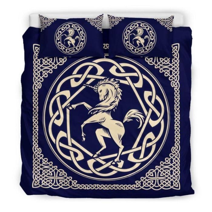 Scottish Unicorn Luxury Celtic Bedding Set