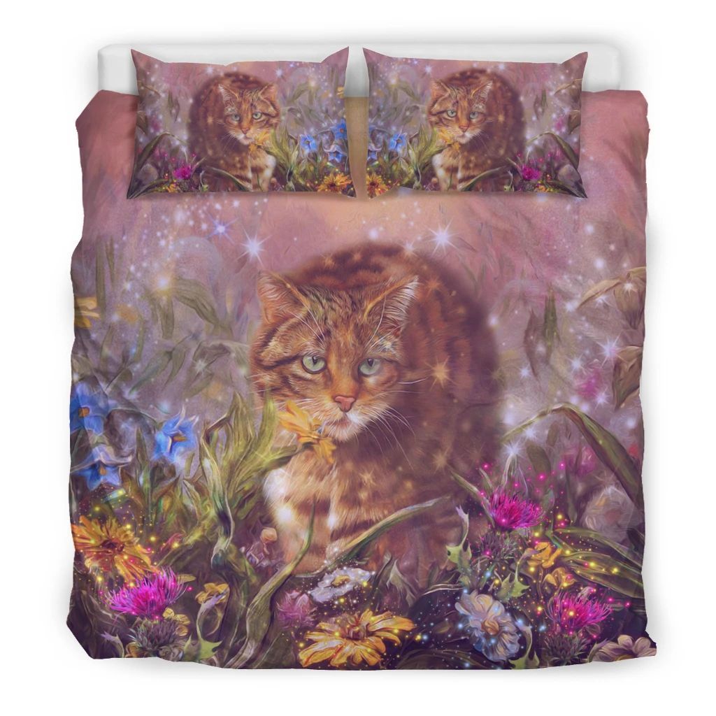 Scottish Wild Cat Bedding Set