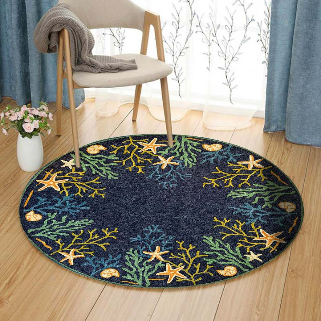 Sea Round Carpet