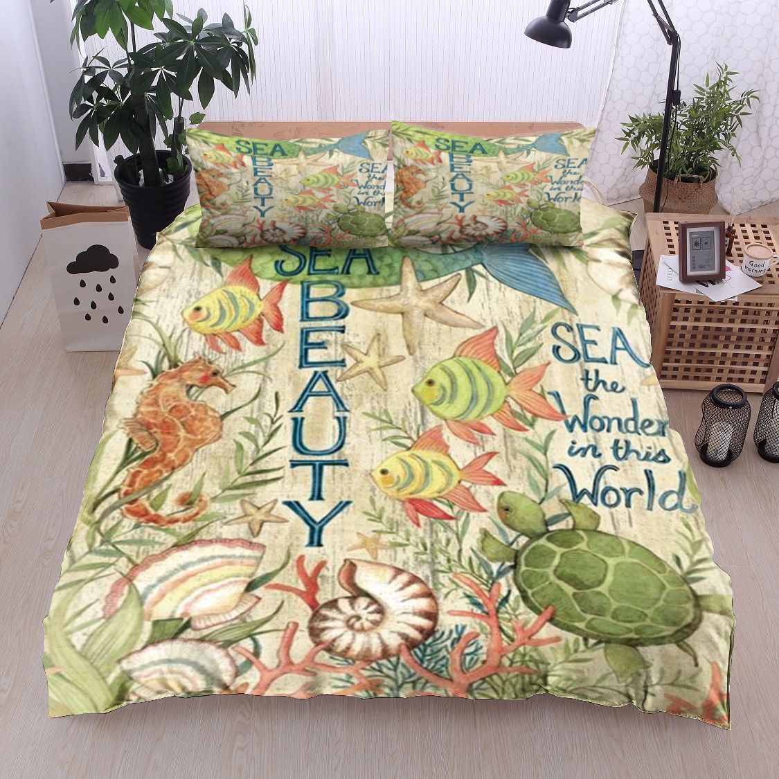 Sea Animals Bedding Set