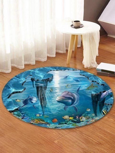 Sea Round Carpet