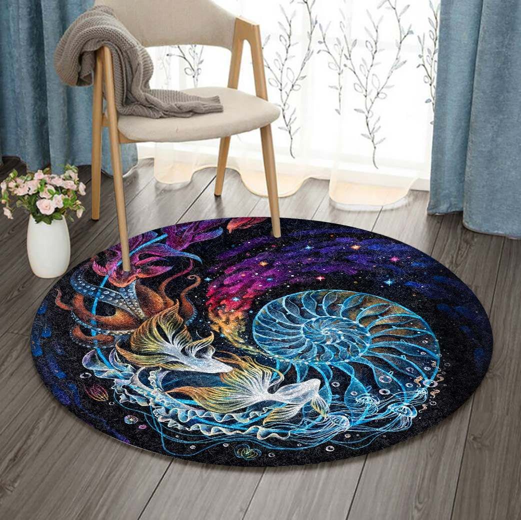 Sea Round Carpet