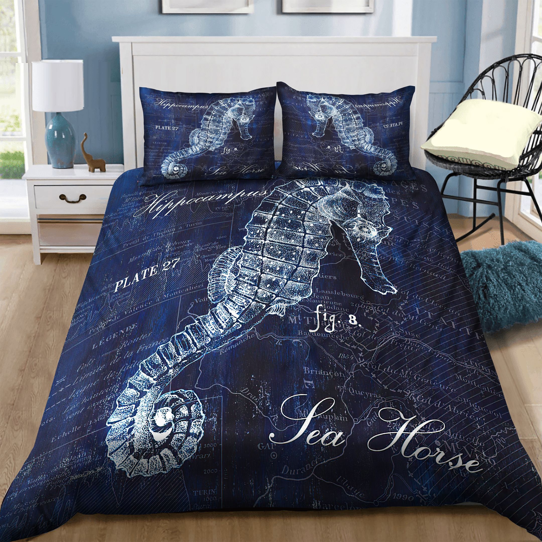 Sea Horse Bedding Set
