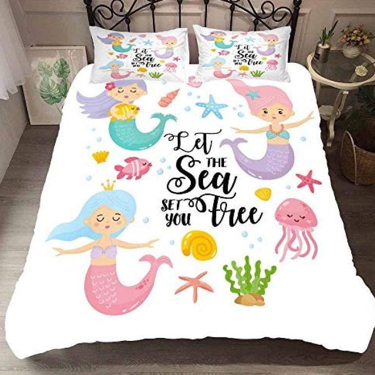 Sea Mermaid Bedding Set