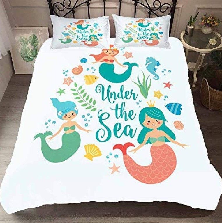Sea Mermaid Bedding Set