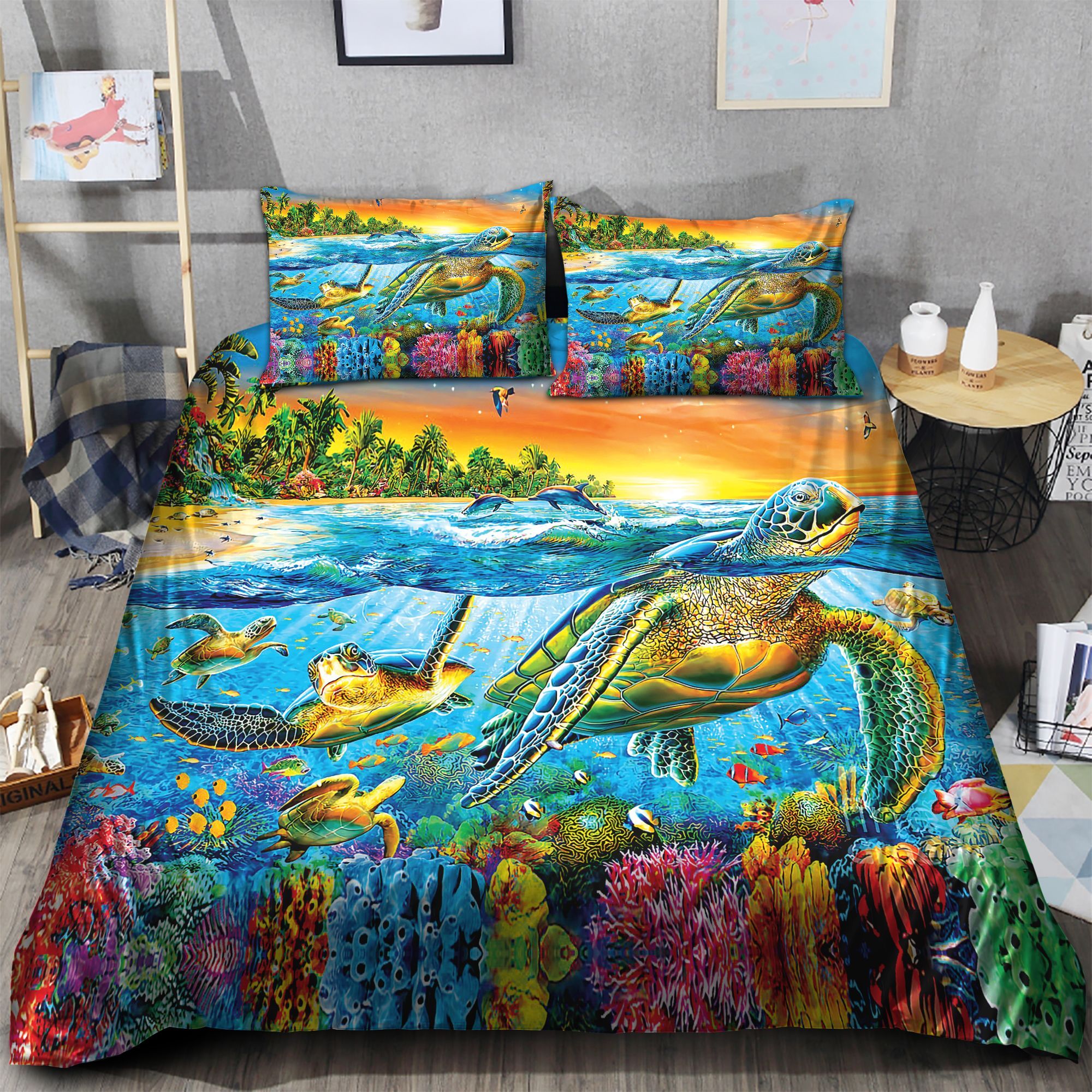 Sea Turtle Bedding Set