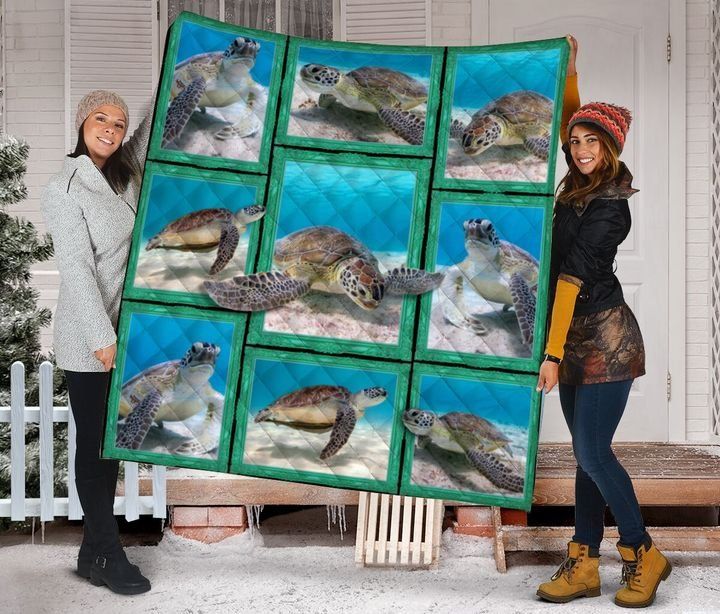 Sea Turtle DTC2311715 Quilt Blanket