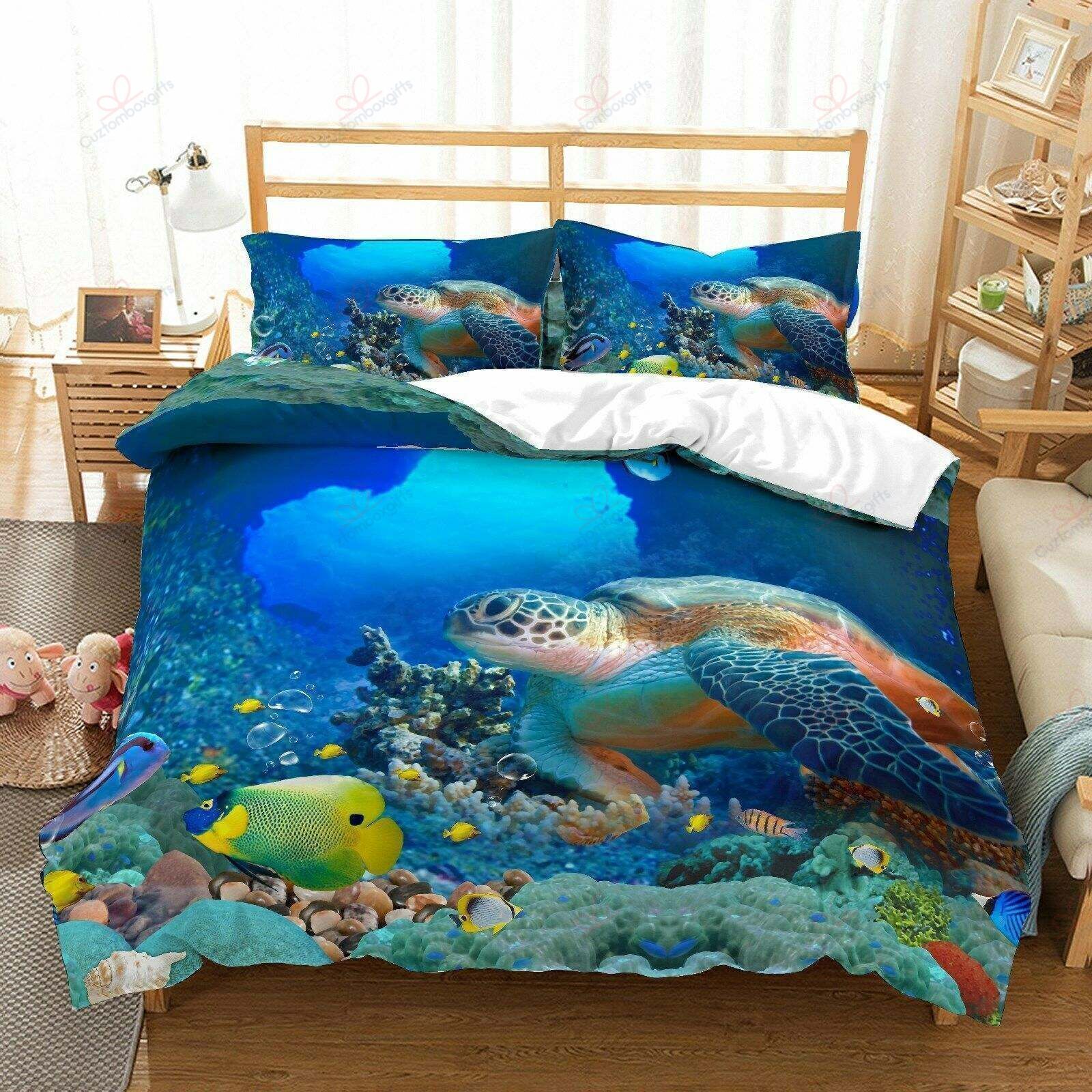 Sea Turtle Ocean Bedding Set