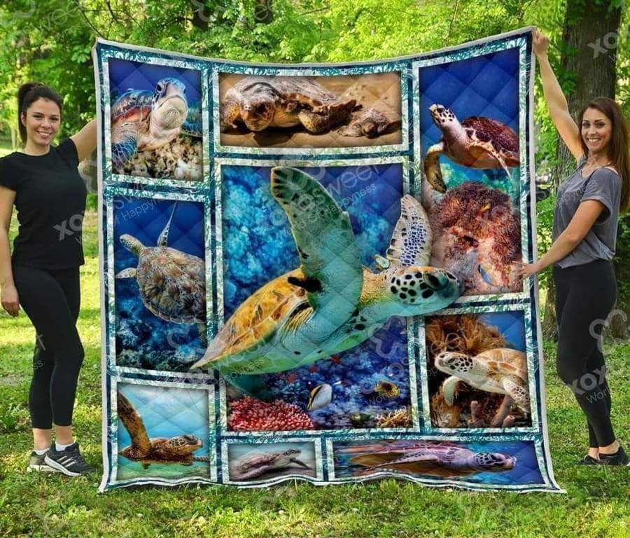 Sea Turtle Premium CL05100084MDQ Quilt Blanket