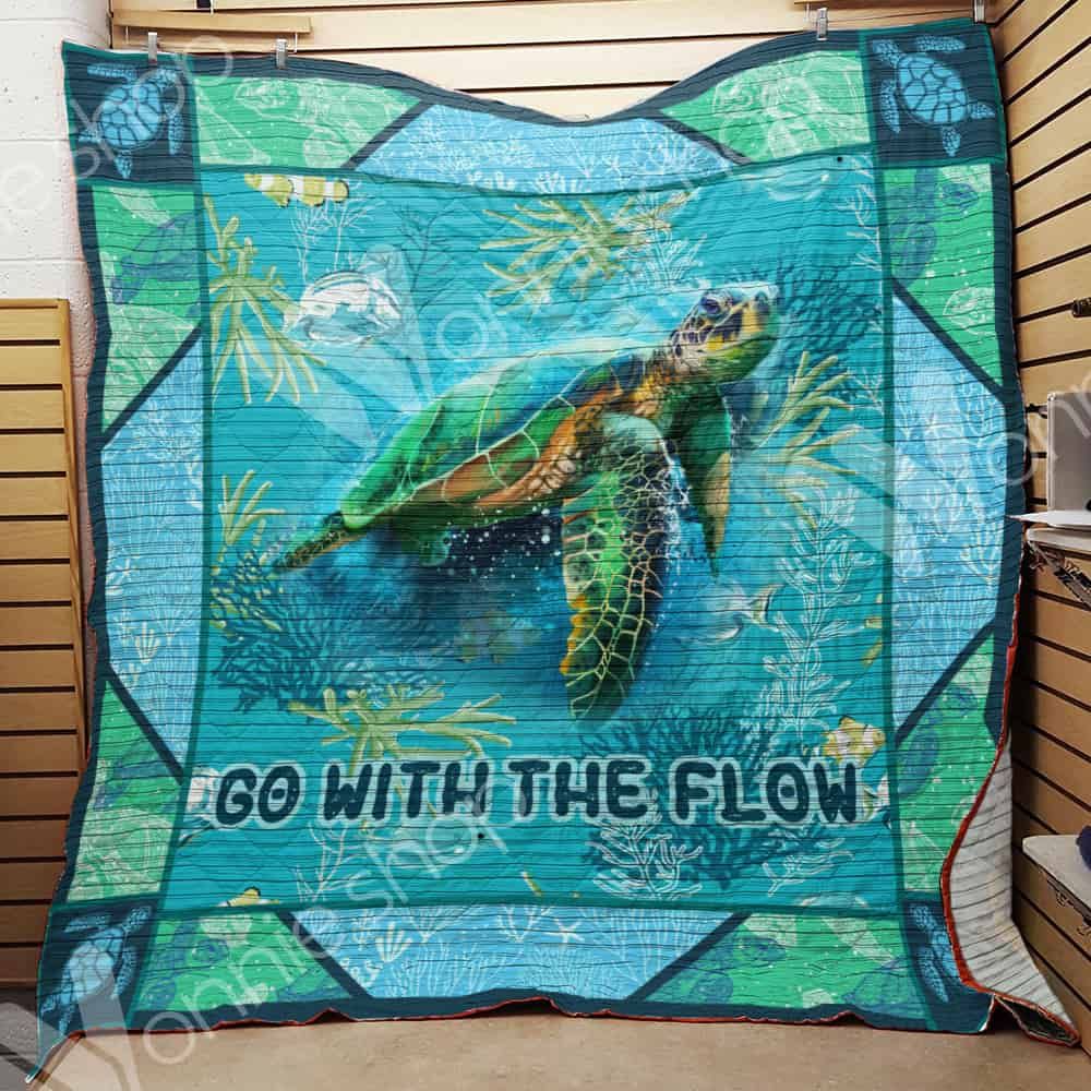 Sea Turtle Quilt Blanket ABC22105330