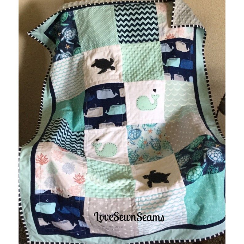 Sea Turtle Quilt Blanket DHC3101169LT