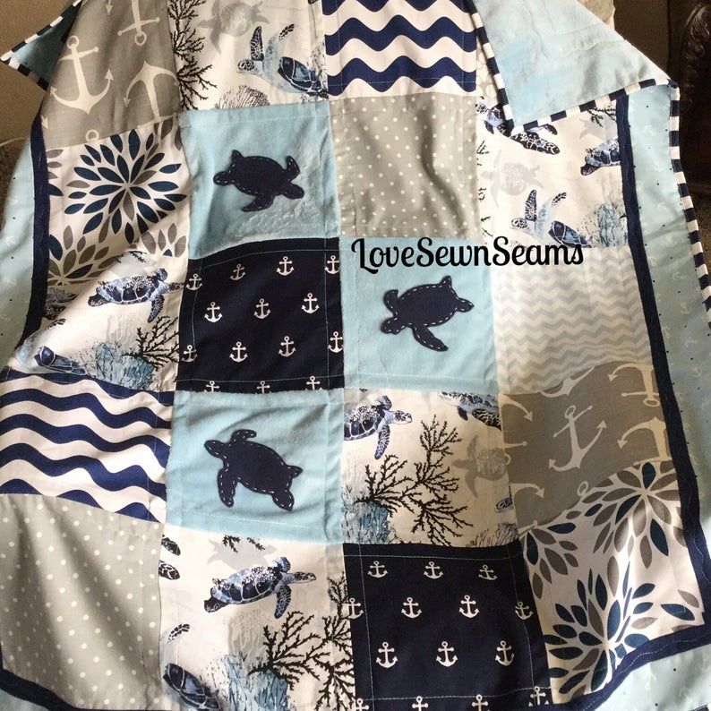 Sea Turtle Quilt Blanket DHC3101172LT